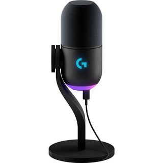 Microphone gaming Logitech G Yeti GX RVB dynamique avec Lightsync Noir