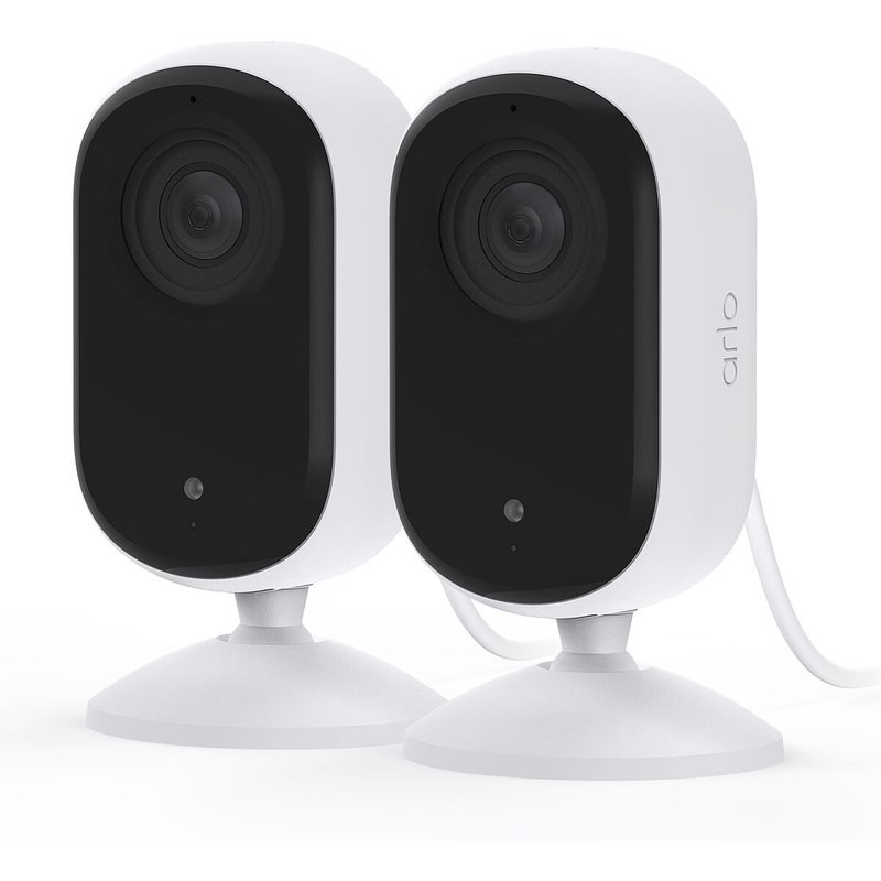 Arlo Essential 2K Indoor - Blanc (x 2)