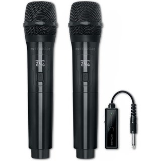 Double microphone sans fil Muse MC-50 WI Noir