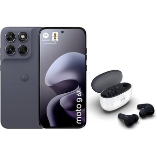 Motorola Moto G67 5G Gris (4 Go / 256 Go) + Moto Buds 2