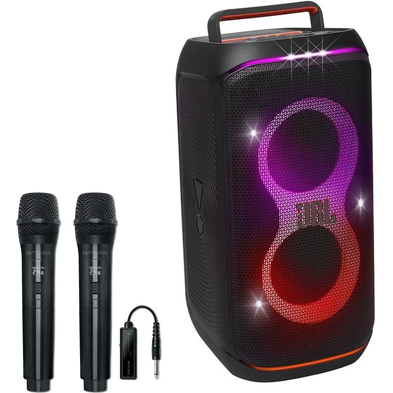 JBL PartyBox Club 120 + Muse MC-50 WI Noir