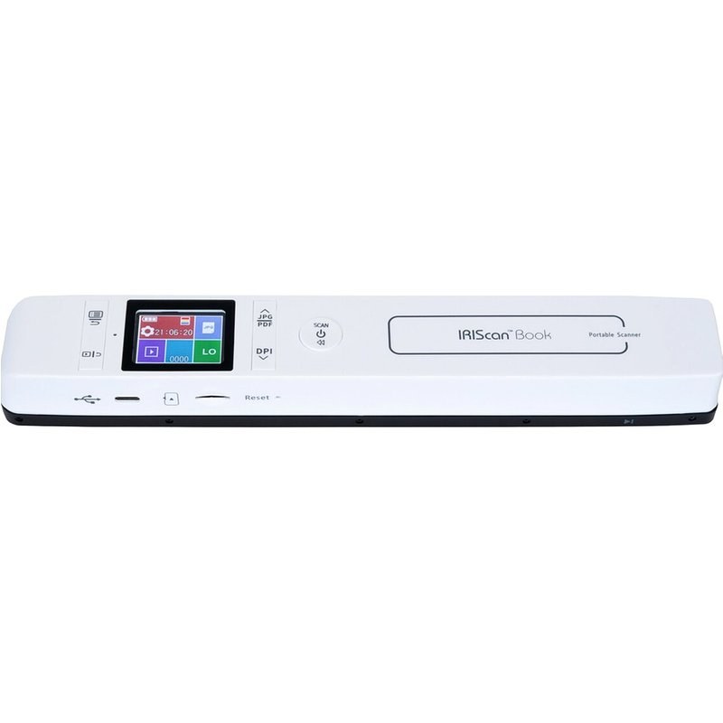 I.R.I.S. Scanner Iris IRIScan Book 7 Dyslexic Blanc