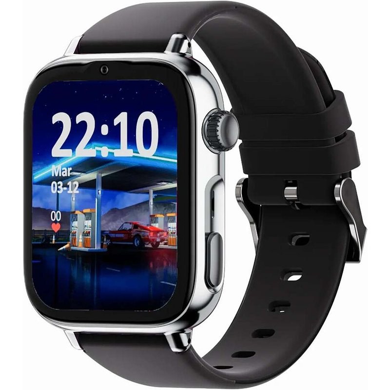 SaveFamily SaveWatch Plus 2 Enfant - Argent / Black is Black