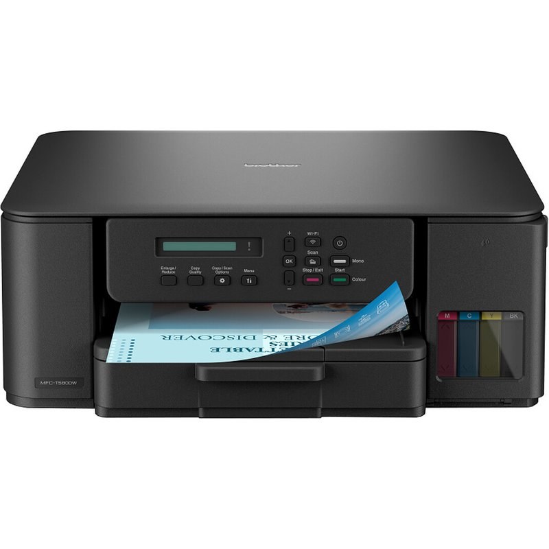 Imprimante multifonction 3-en-1 Brother DCP-T580DW Noir