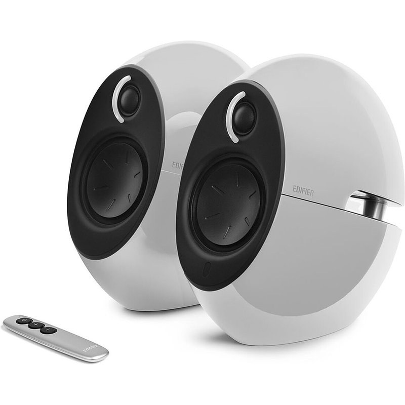 Enceintes Bluetooth Edifier Luna Eclipse E25HD Blanc vendues par paire