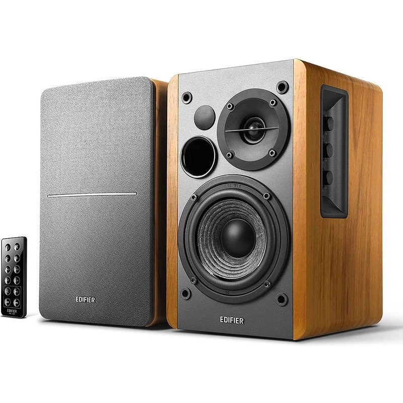 Enceintes Bluetooth Edifier R1280DB Bois vendues par paire