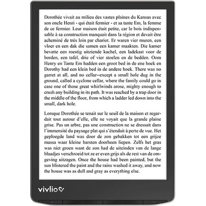 Vivlio InkPad 4 Noir et Grise