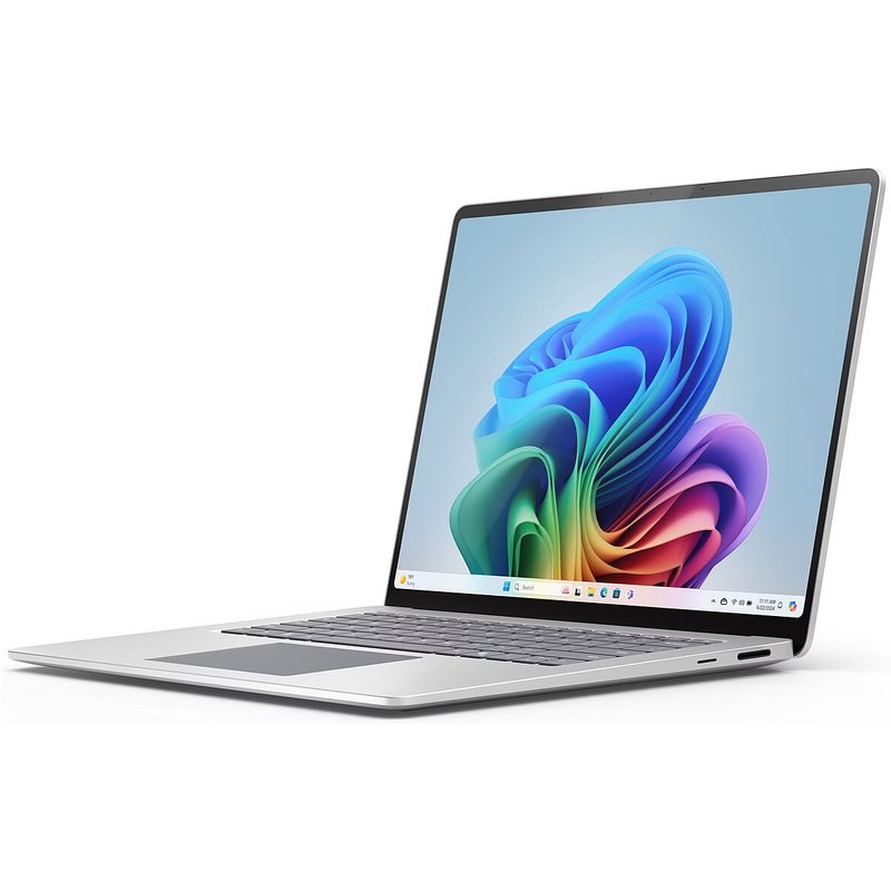 PC Portable Microsoft Surface Laptop 7E édition 15" Écran tactile Copilot+ PC Snapdragon® X Elite 16 Go RAM 256 Go SSD Platine