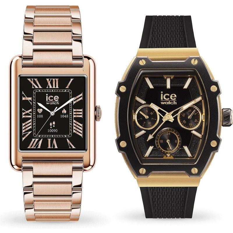 Ice-Watch Ice Watch Ice Smart TKS 2.0 (Rose Or) + Ice Boliday Noir/Or OFFERTE !