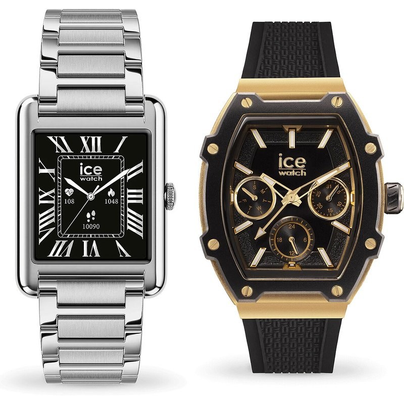 Ice-Watch Ice Watch Ice Smart TKS 2.0 (Argent) + Ice Boliday Noir/Or OFFERTE !