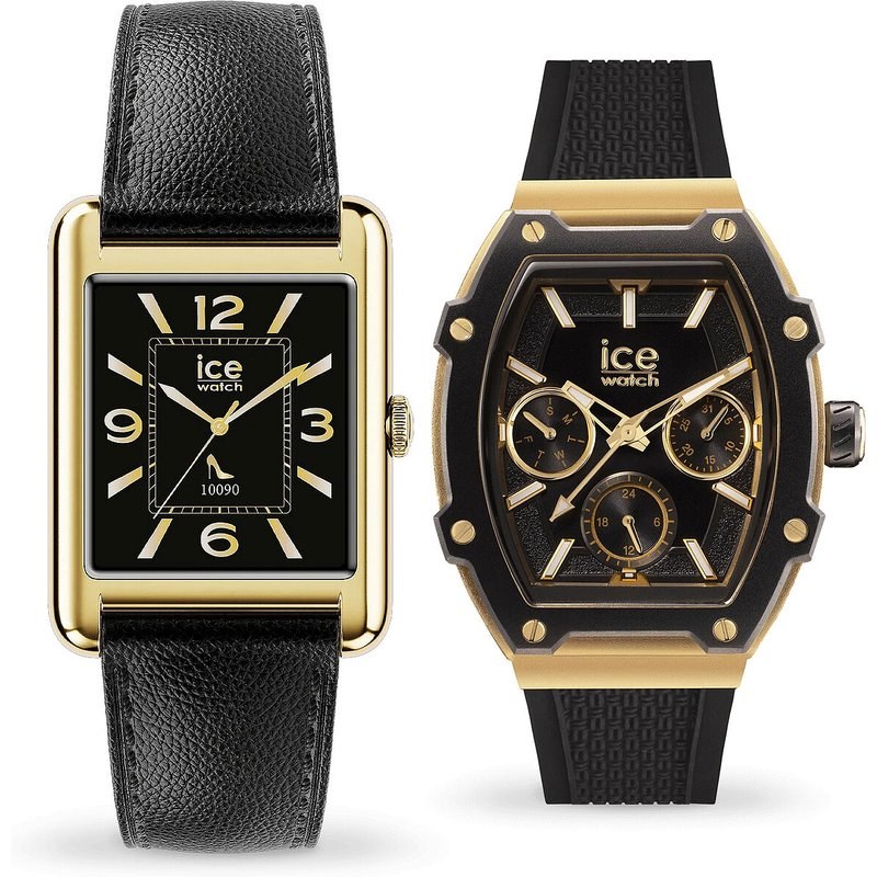 Ice-Watch Ice Watch Ice Smart TKS 2.0 (Or Rose / Marron) + Ice Boliday Noir/Or OFFERTE !