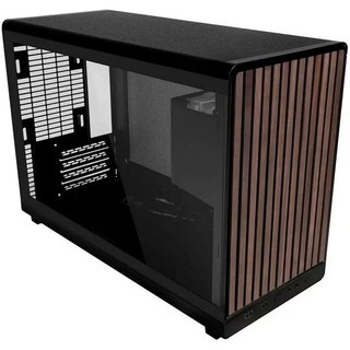 Lian Li A3-mATX Glass (Noir/Bois foncé)