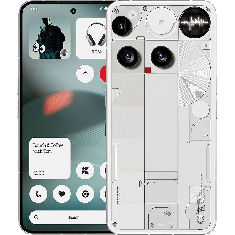 Smartphone Nothing Phone 3 6,67" 5G Nano SIM 512 Go Blanc