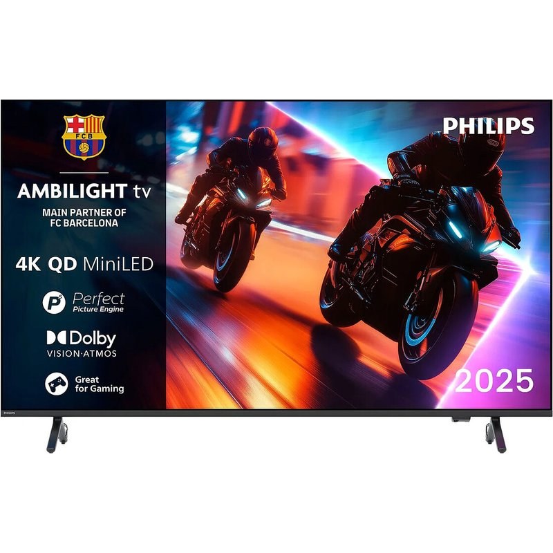 TV Philips Mini LED Ambilight 65MLED910 164 cm 2025