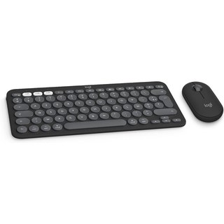Logitech Pebble 2 Combo pour Mac, clavier et souris sans fil, discrets, portables
