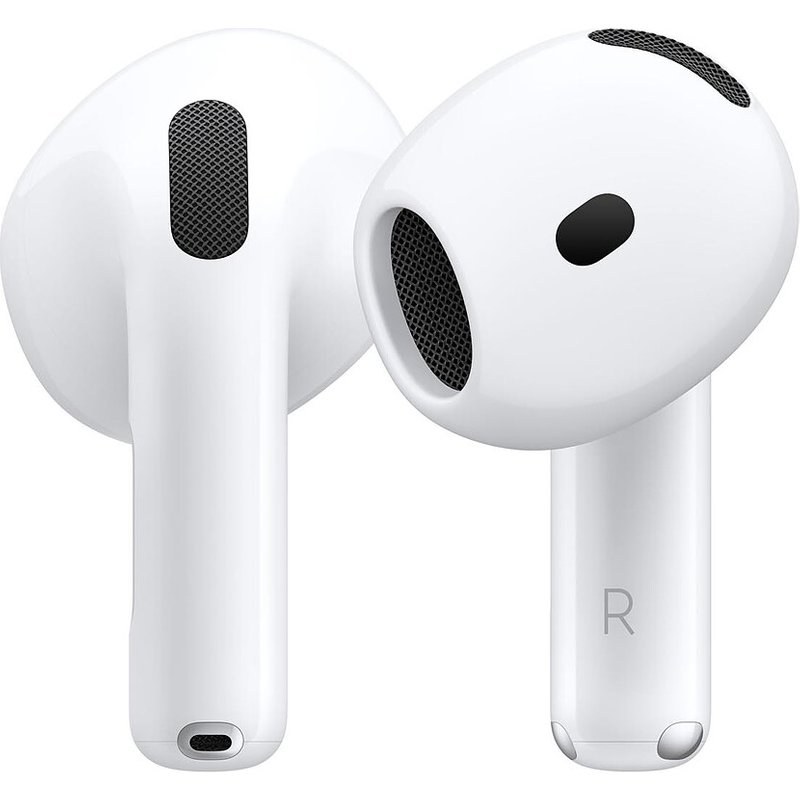 Apple Airpods 4 Blanc avec Boîtier de charge USB‑C Ecouteurs sans fil