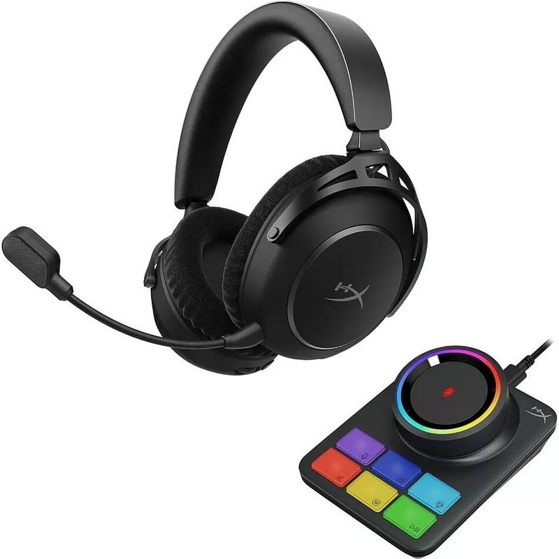 Hyper X Casque gaming sans fil circum-aural HyperX Cloud Alpha 2 Noir