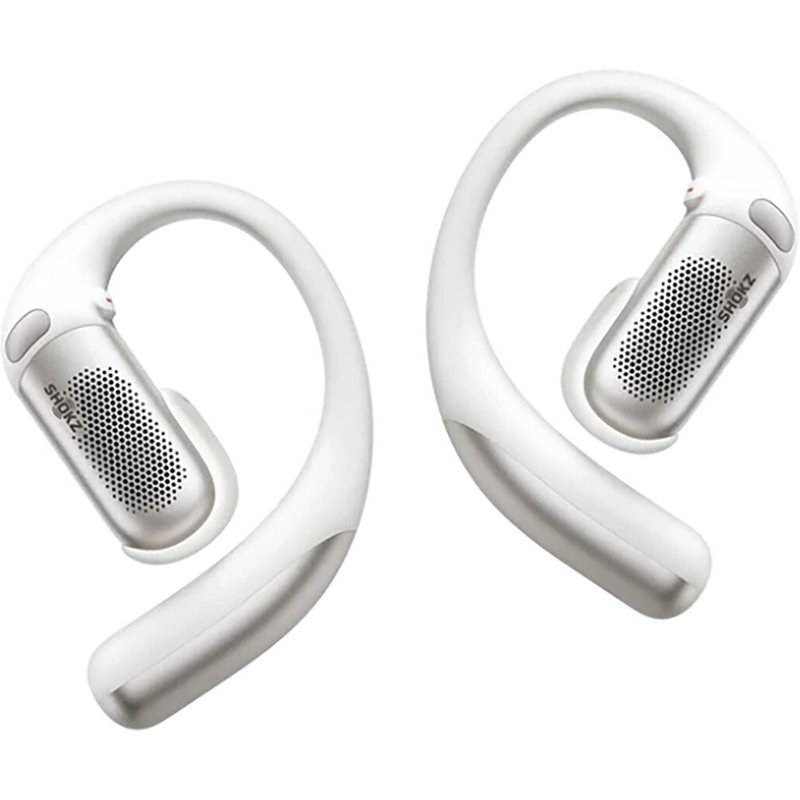 Shokz sans fil à conduction aérienne True Wireless OpenFit Pro avec réduction de bruit Blanc