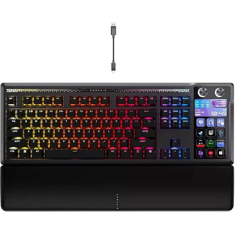 Corsair gaming mécanique avec fil Azerty Galleon 100 SD Noir