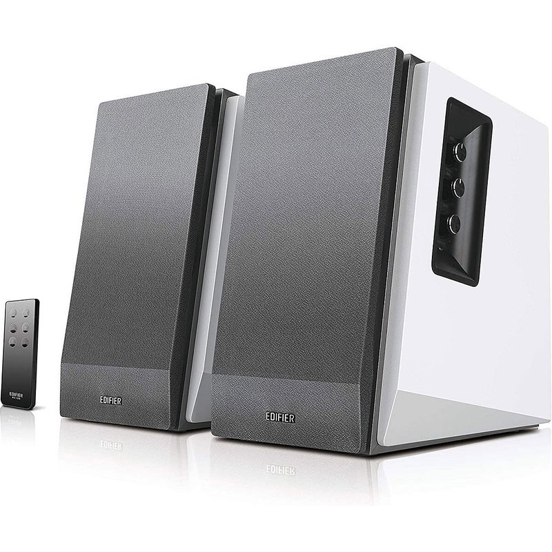 Enceintes connectées Hi-Fi Edifier R1700BT Blanc Argent vendues par paire