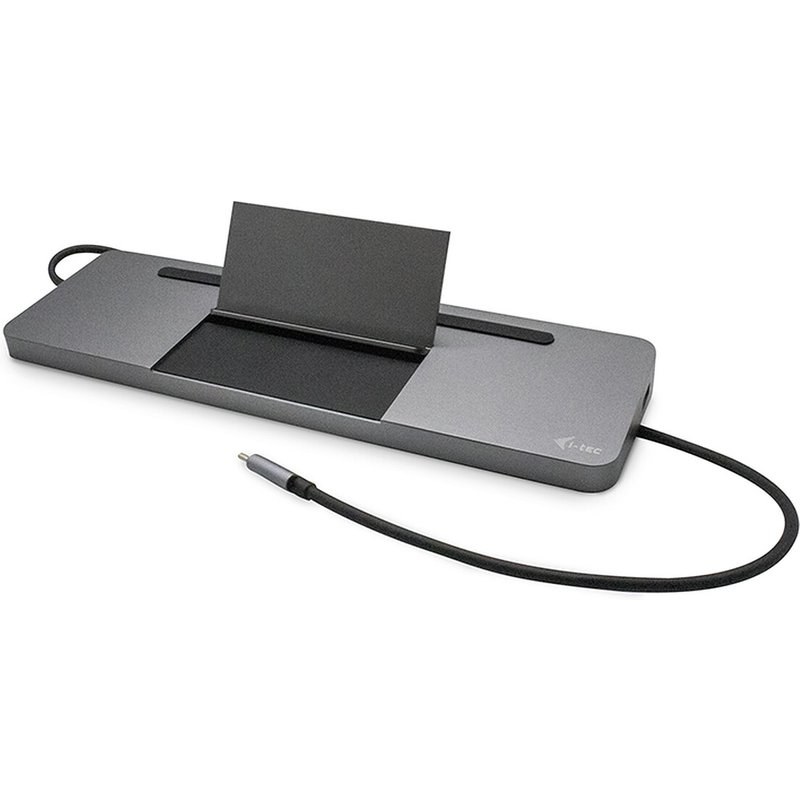 i-tec USB-C Metal Ergonomic 4K 3X Display Docking Station + Power Delivery 85 W