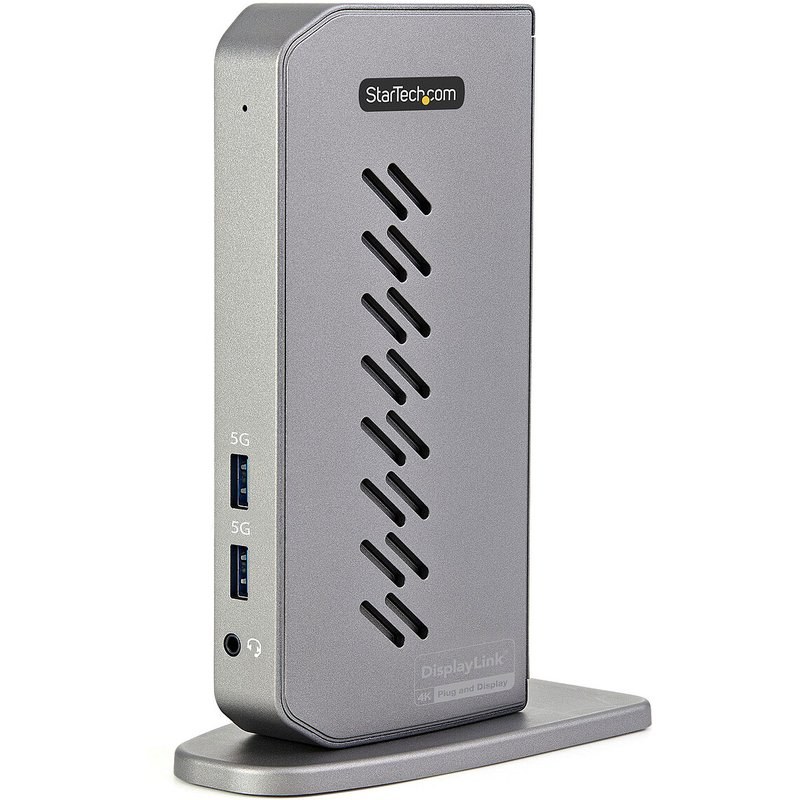 StarTech.com Station d'Accueil USB 3.0 Hybride Double Écran 4K 60 Hz (DK30A2DHUUE)
