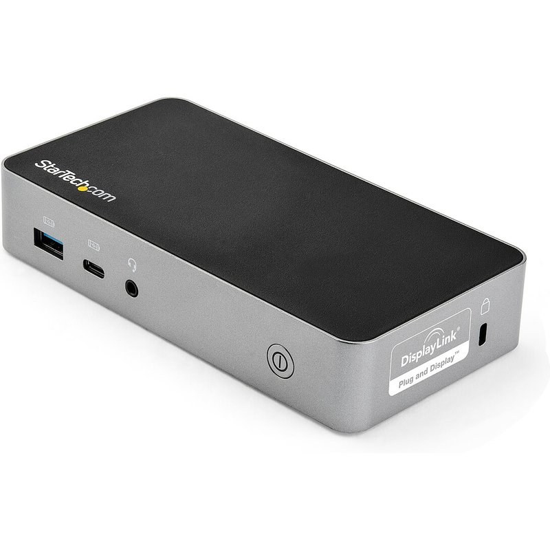 StarTech.com Station d'accueil USB-C double affichage 1080P 60 Hz avec Power Delivery 60 W