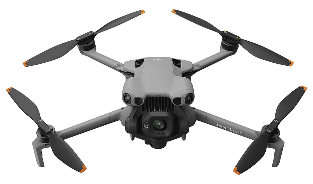 Drone DJI Mini 5 Pro 50 MP 4K 36 min Quadcopter Plegable GLONASS Wi-Fi Bluetooth Gris