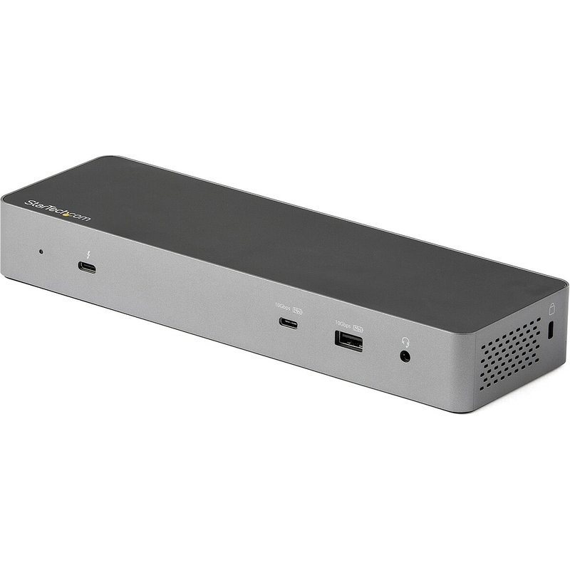 StarTech.com Station d'accueil Thunderbolt 3 double affichage 4K 60 Hz pour PC portable USB-C