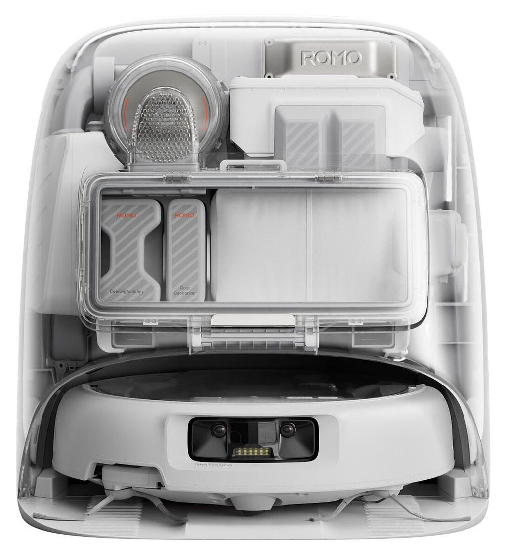 Aspirateurs Robots et Laveur DJI Romo P Navigation Cartographie 25.000 Pa