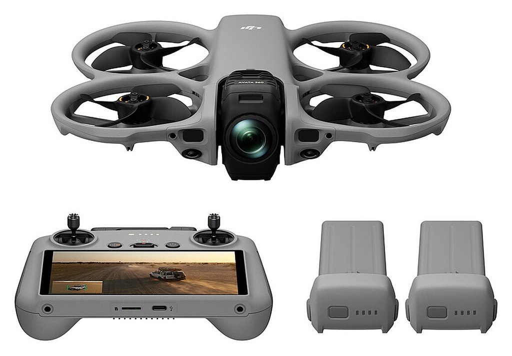 Drone DJI Avata 360 Fly More Combo RC 2 64 MP 23 min Gris
