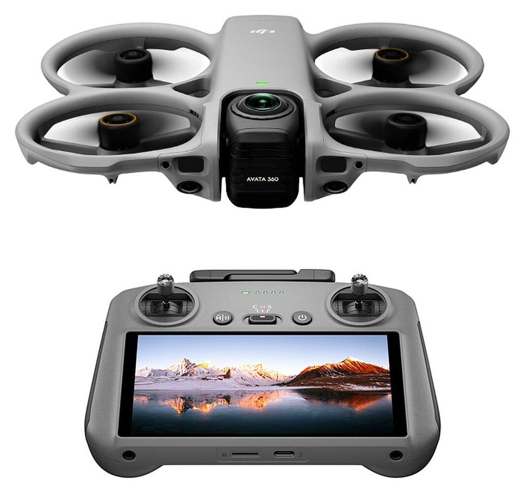 Dron DJI Avata 360 (RC 2) 4 rotores 64 MP 4K
