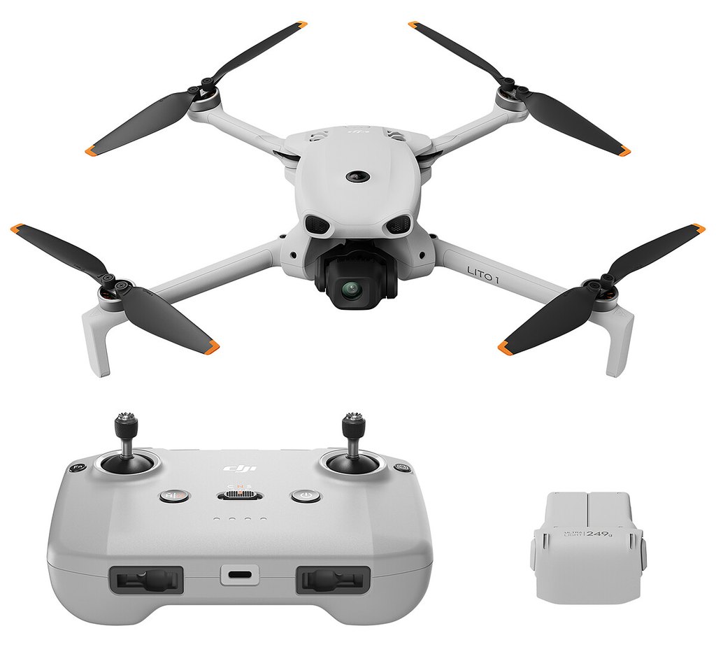 Dron DJI Lito X1 4 rotores 48 MP 21 km