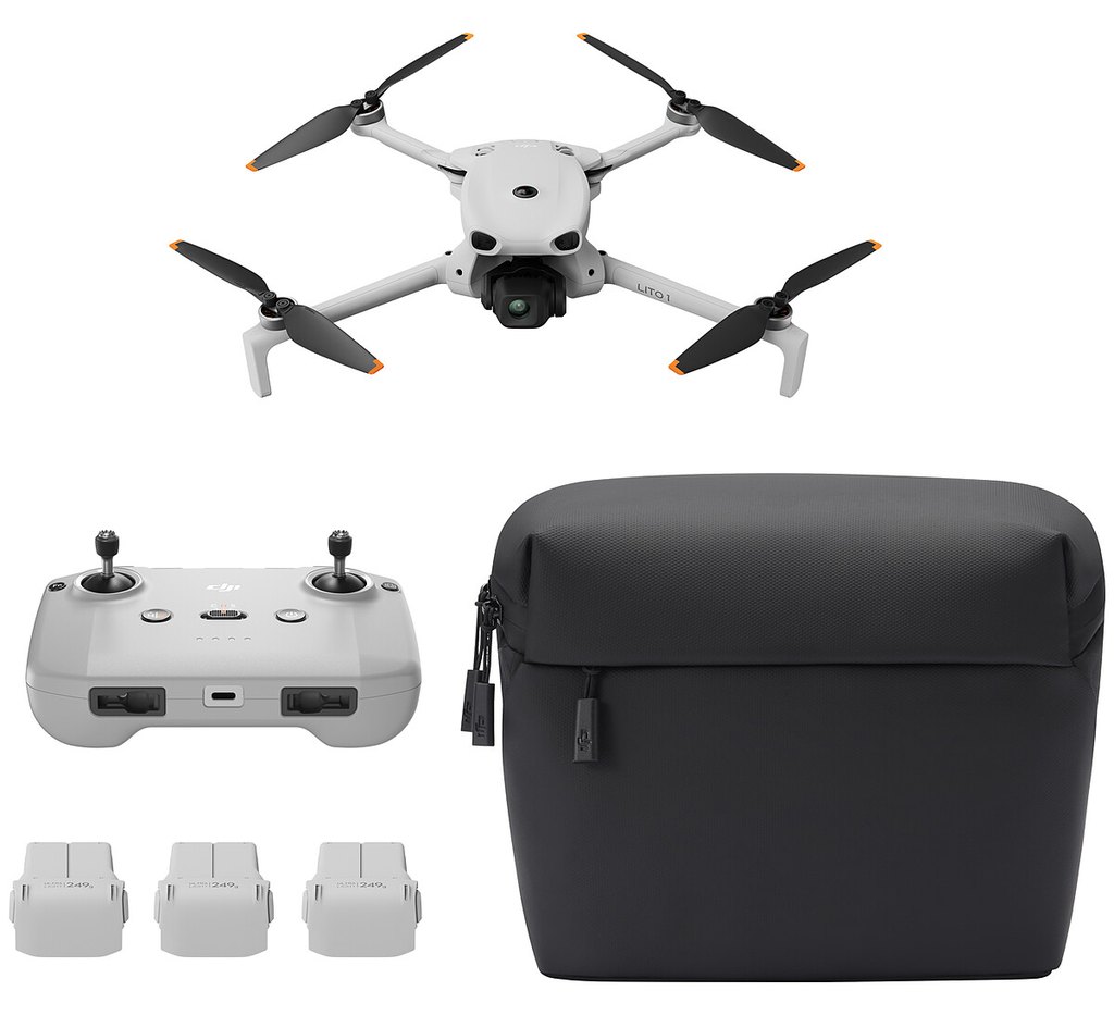 Dron DJI Lito 1 Fly More Combo 4 rotores 4K 60FPS 20 km