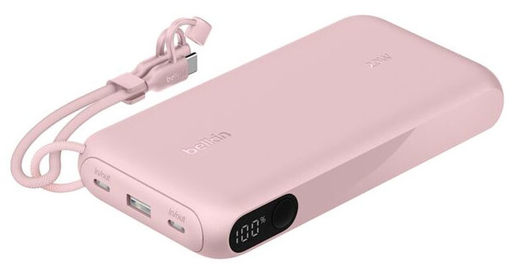 Batterie Externe Belkin BPB028HQPK 20000 mAh Rose
