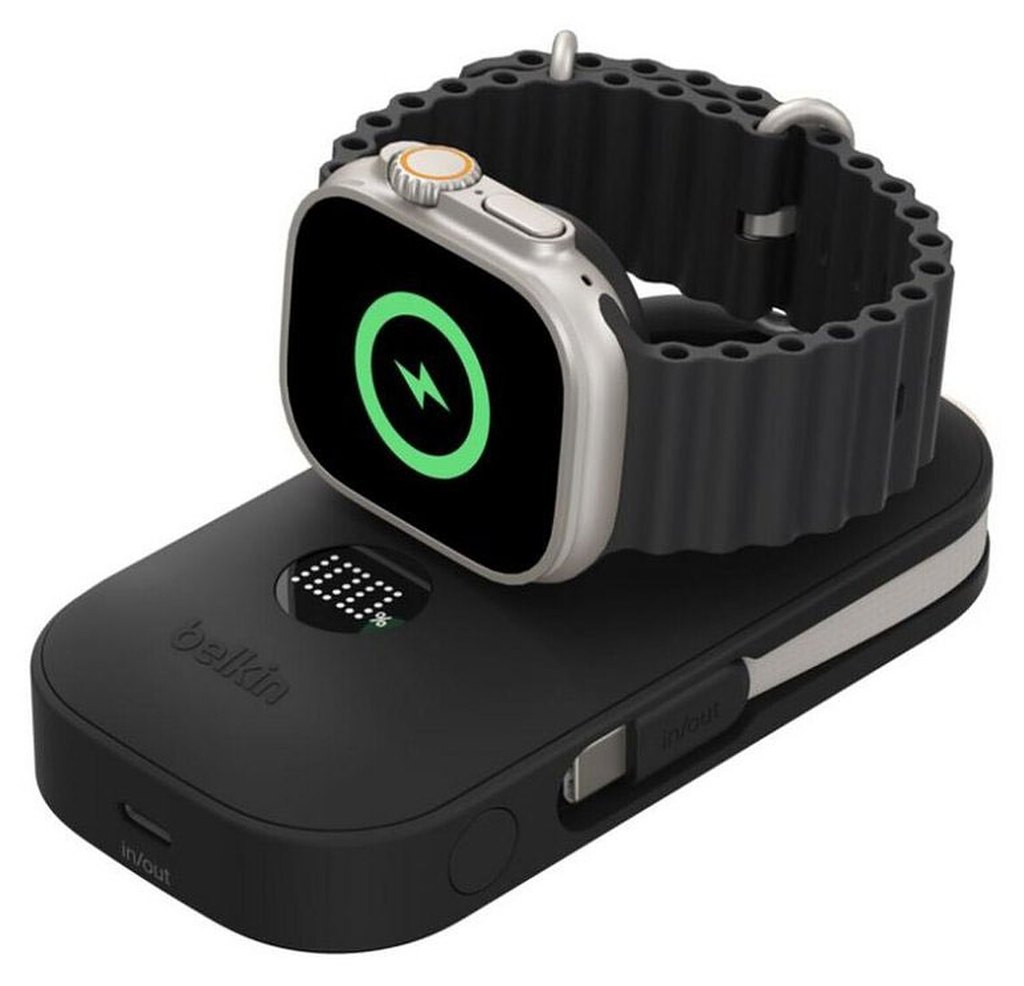 Batterie Externe Belkin BPD012HQBK 10000 mAh 45W Carguer Inalámbrico Noir