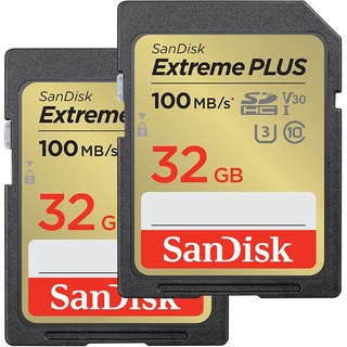 SanDisk Extreme PLUS SDHC UHS-I 32 Go (X2)