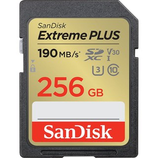 SanDisk Extreme PLUS SDXC UHS-I 256 Go