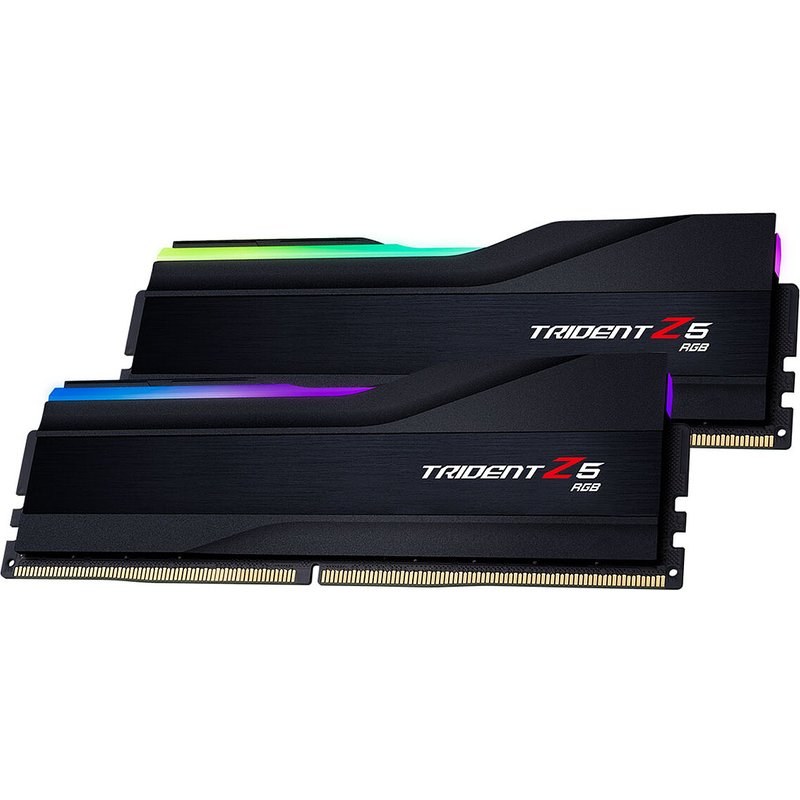 G.Skill Trident Z5 RGB 32 Go (2 x 16 Go) DDR5 6000 MHz CL30 - Noir