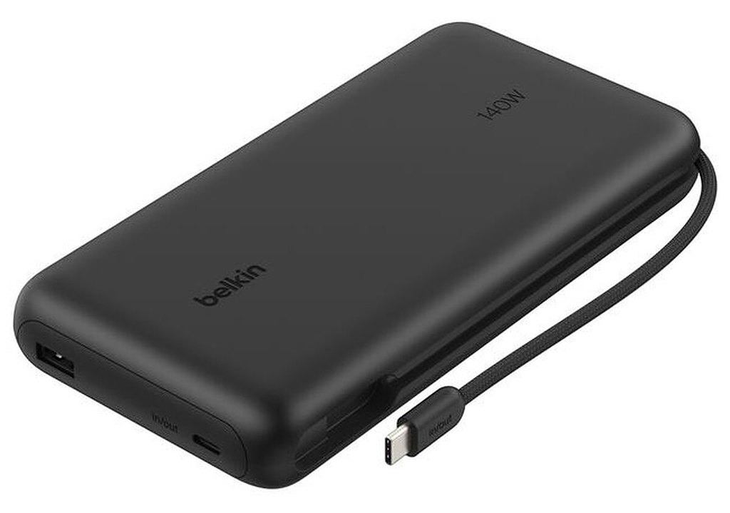 Batterie externe Belkin BOOSTCHARGE 25000 mAh avec écran et charge rapide