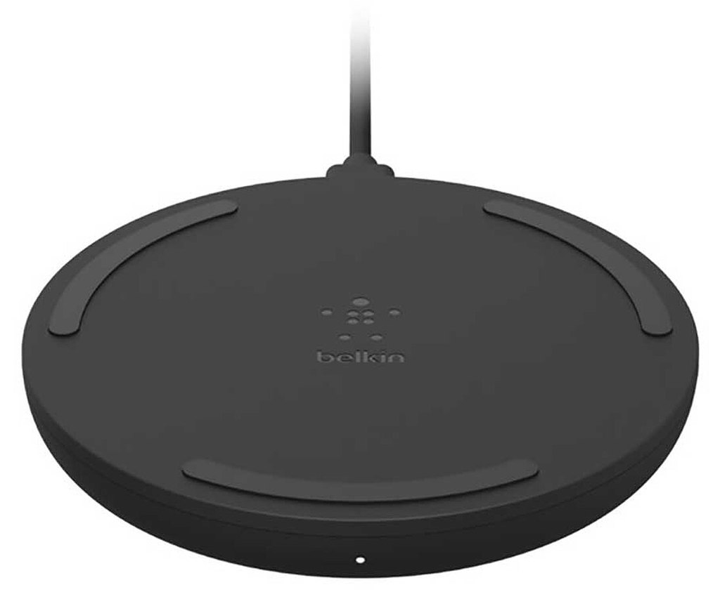 Belkin Chargeur à induction Boost Charge 10 W avec adaptateur secteur (Noir)