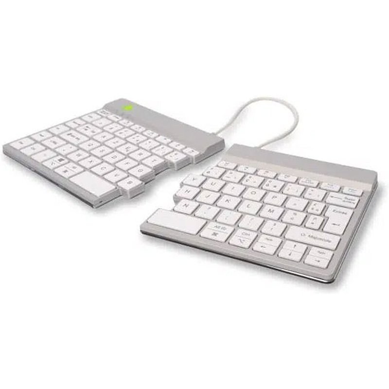 R-Go Split Break Wireless Keyboard (Blanc)
