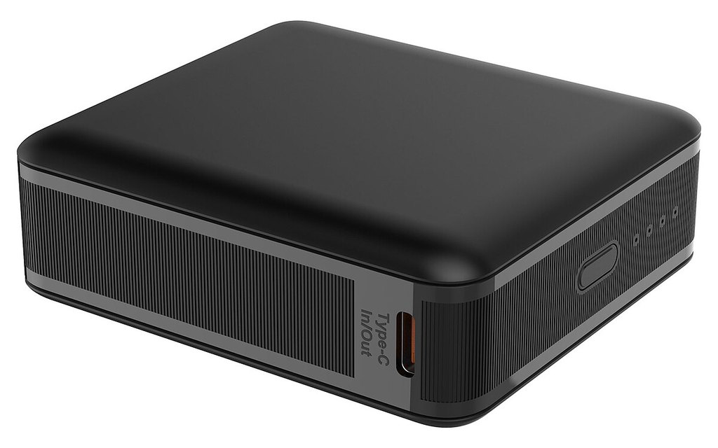 Akashi Batterie de Secours 22.5W Charge Rapide 10000 mAh (Noir)