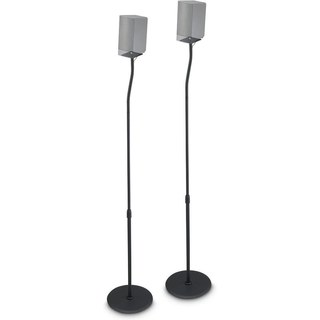 Hama Supports ajustables en hauteur pour enceintes Noir