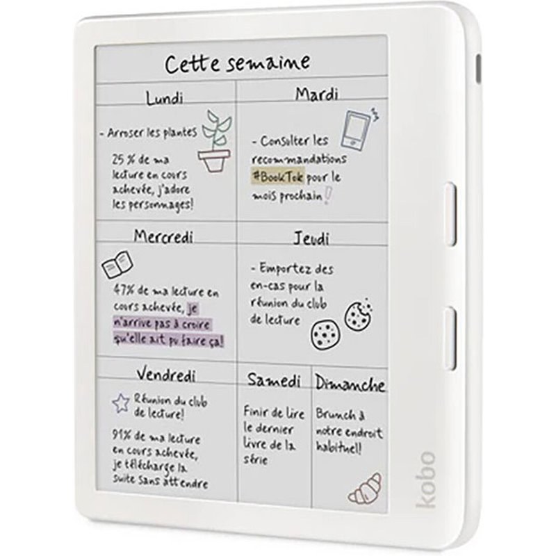 Kobo Libra Colour Blanc