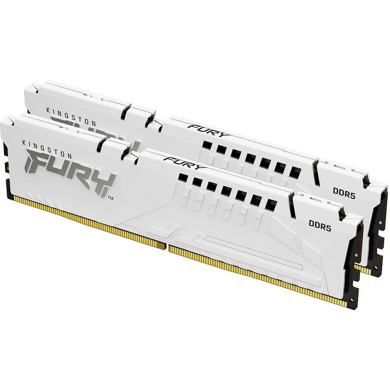 Kingston FURY Beast 32 Go (2 x 16 Go) DDR5 6000 MHz CL30 - Blanc