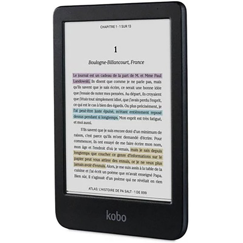 Kobo Clara Colour Noir