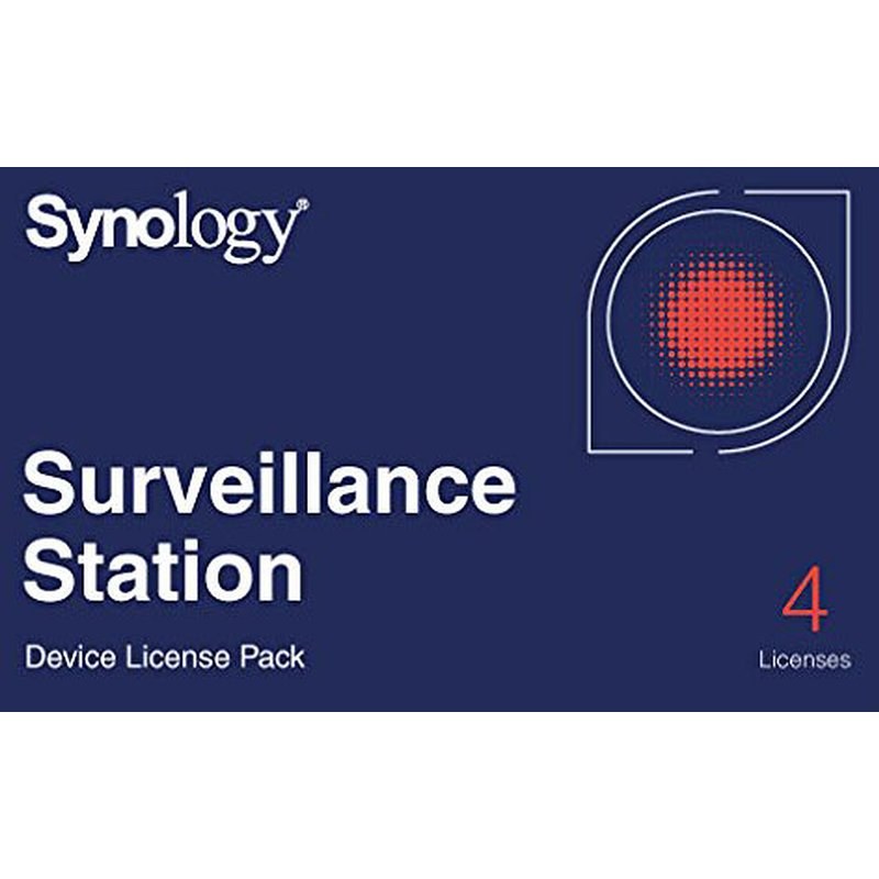 Synology Pack 4 licences pour caméras supplémentaires