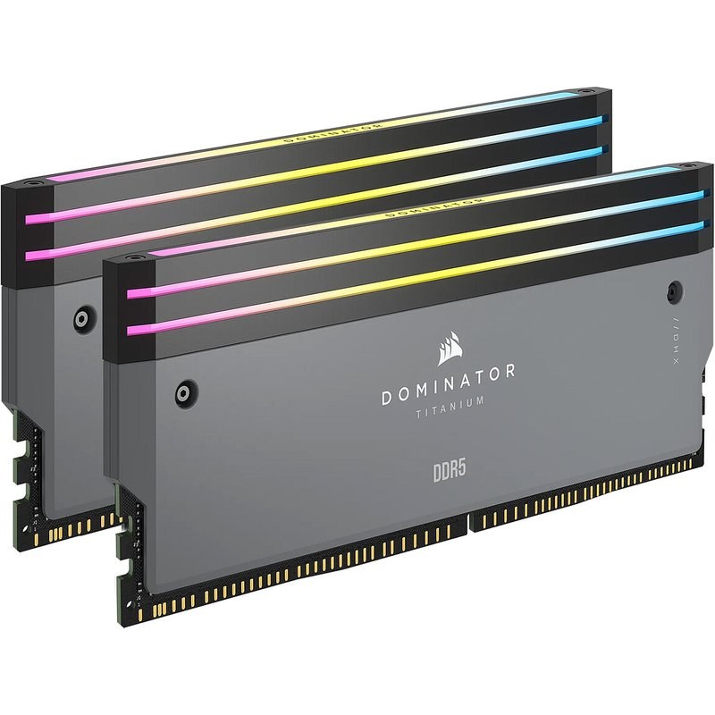 Corsair Dominator Titanium DDR5 - Kit d'éclairage Gris