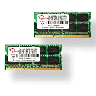 G.Skill SODIMM 8 Go (2X 4 Go) DDR3 1066 MHz